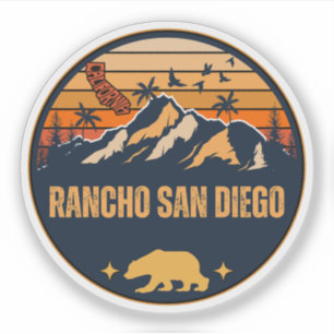 Rancho San Diego, California Sticker