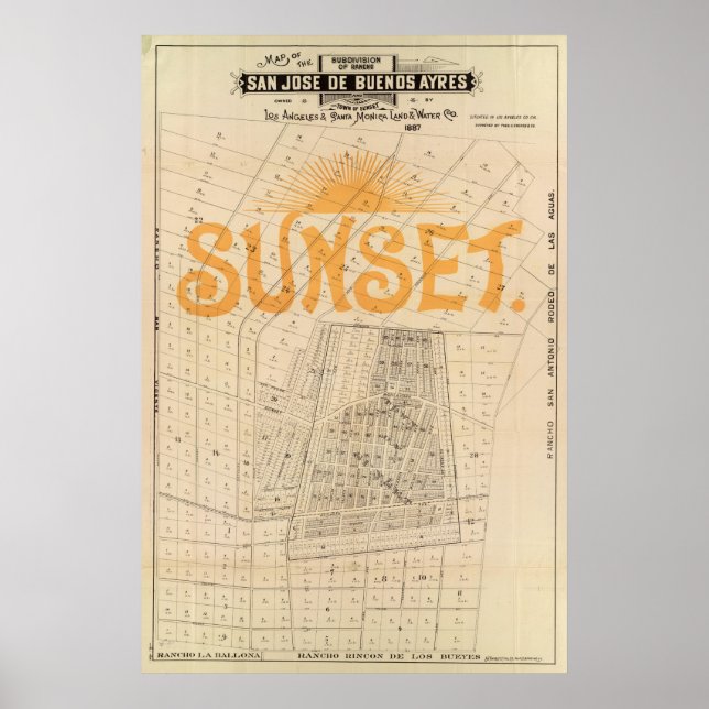 Rancho San Jose de Buenos Aires Poster (Front)