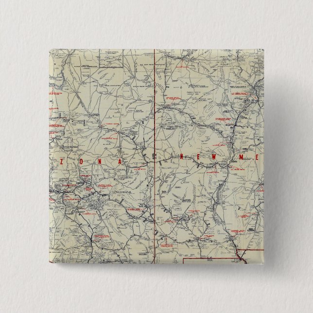 Rand McNally Official 1925 Auto Trails Button (Front)