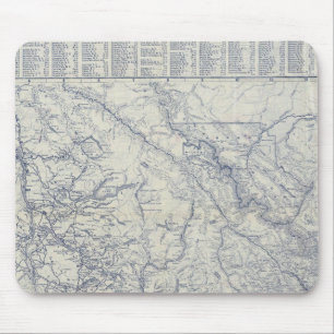 Rand McNally Official 1925 Auto Trails Map 2 Mouse Pad