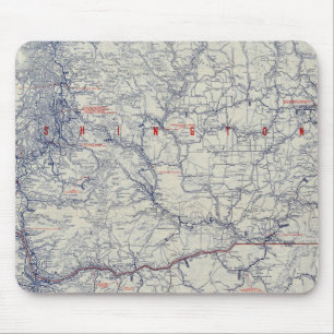 Rand McNally Official 1925 Auto Trails Map Mouse Pad