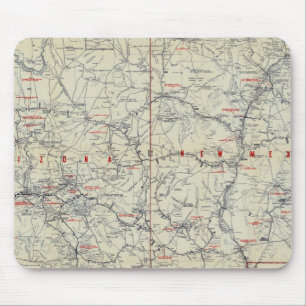 Rand McNally Official 1925 Auto Trails Mouse Pad