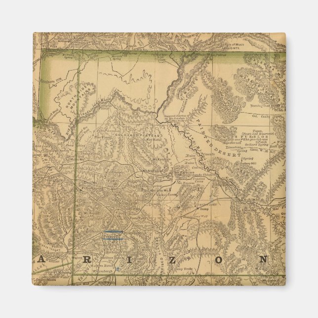 Rand McNally's Arizona Magnet (Front)