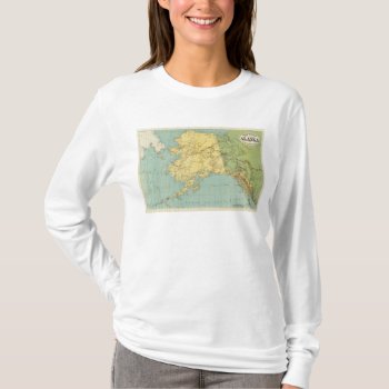 Rand Mcnally's Map Of Alaska T-shirt by davidrumsey at Zazzle