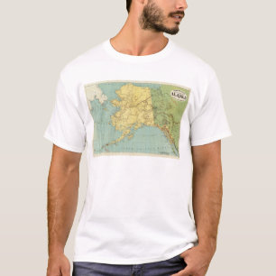 Rand McNally's Map Of Alaska T-Shirt