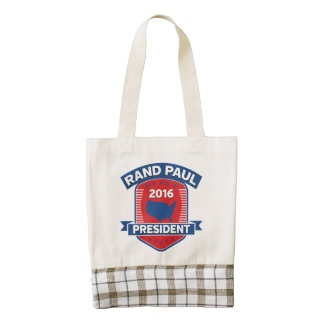 Rand Paul 2016 Zazzle HEART Tote Bag