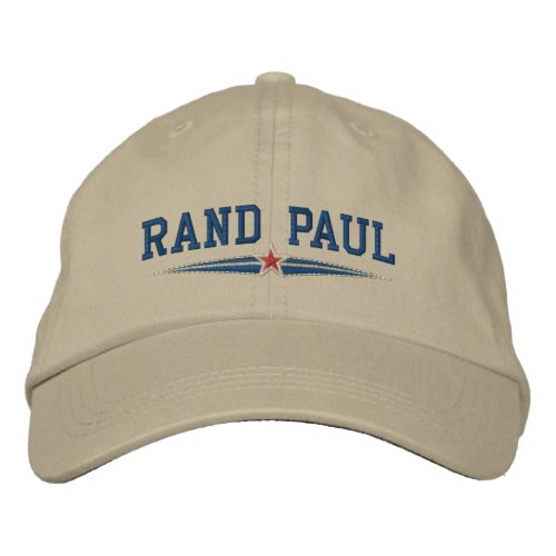 Rand Paul Campaign Embroidered Baseball Cap
