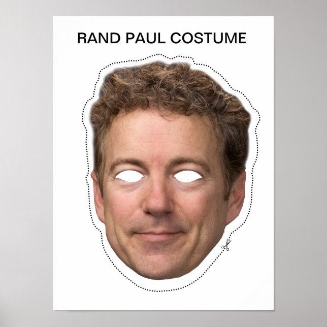 Rand Paul Costume Poster (Front)