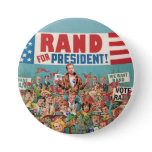 Rand Paul for President 2016 Pinback Button