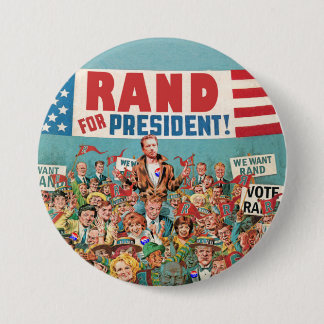 Rand Paul for President 2016 Pinback Button