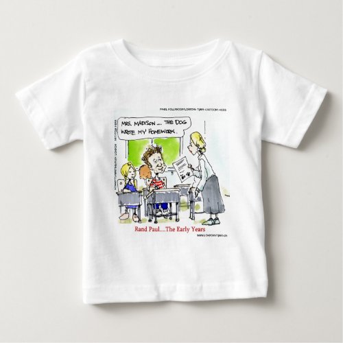 Rand Paul The Early Years Funny Baby T_Shirt