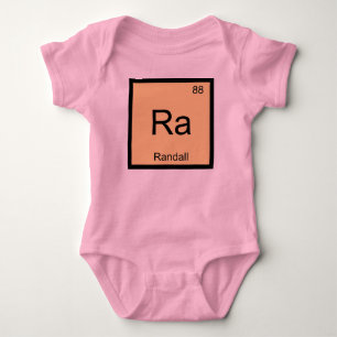 Randall Name Chemistry Element Periodic Table Baby Bodysuit