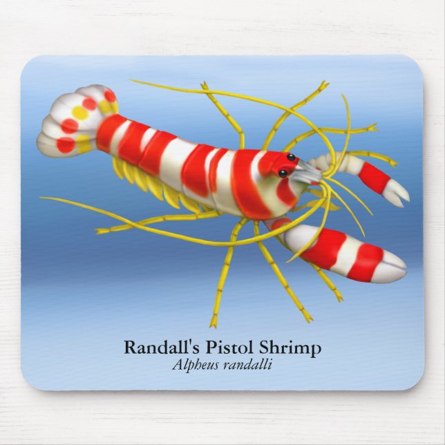 Randall's Pistol Shrimp Mousepad (Front)