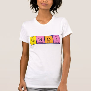 Randi periodic table name shirt