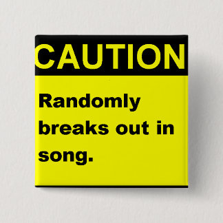 Randmon Song Pinback Button