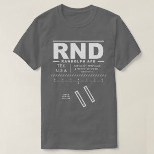 Randolph Air Force Base RND T-Shirt