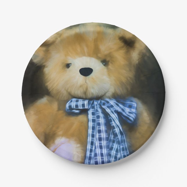 Randolph - Fuzzy Wuzzy Paper Plates (Front)