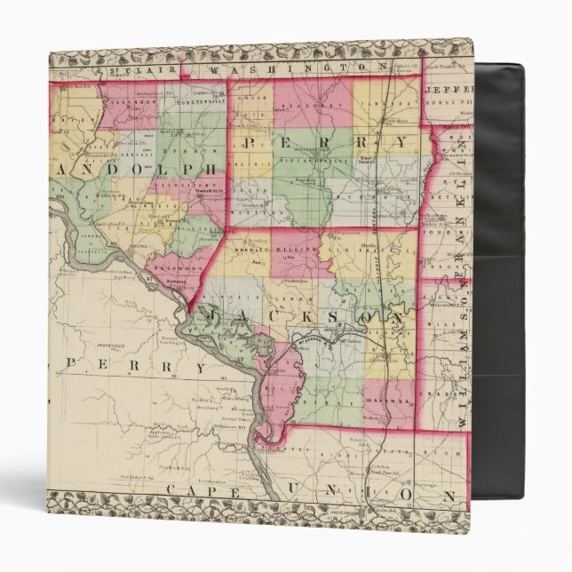 Randolph, Perry, Jackson counties 3 Ring Binder (Front/Inside)