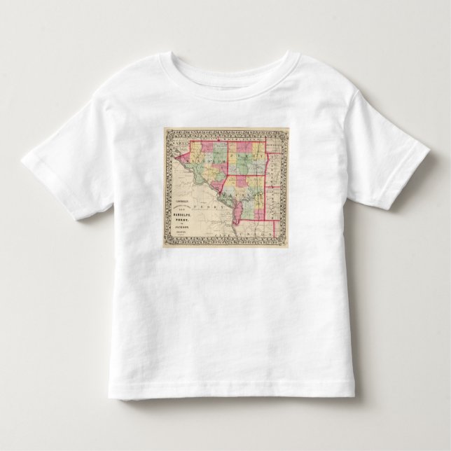 Randolph, Perry, Jackson counties Toddler T-shirt (Front)