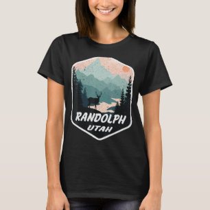 Randolph Utah Ut Mountains Hike Hiking Souvenir T-Shirt