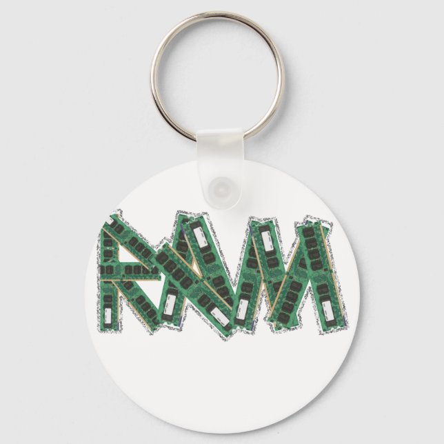 Random Access Memory Keychain (Front)