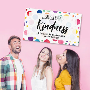 Random Act of Kindness Business Card – Spread Love
