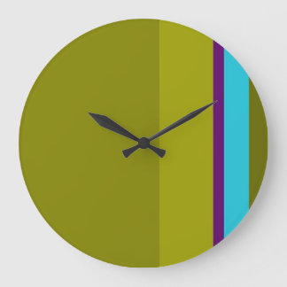 Random Act of Violet Large Clock