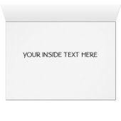 Random Acts of Insanity custom greeting card (Inside Horizontal (Bottom))