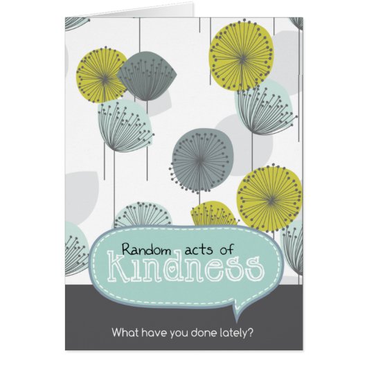 Random Acts of Kindness Cards (Front)