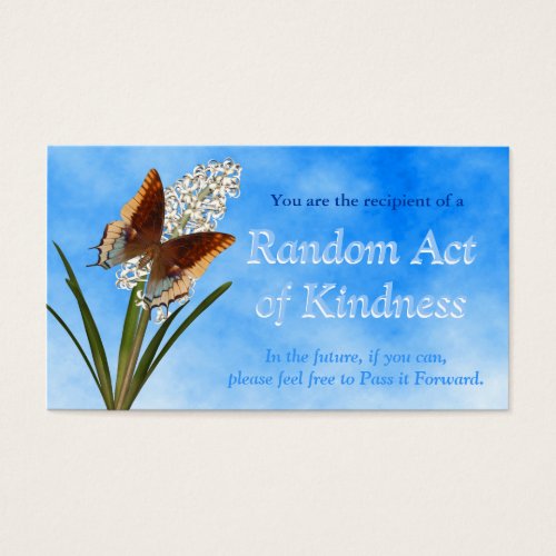 Random Acts of Kindness Cards Business Cards