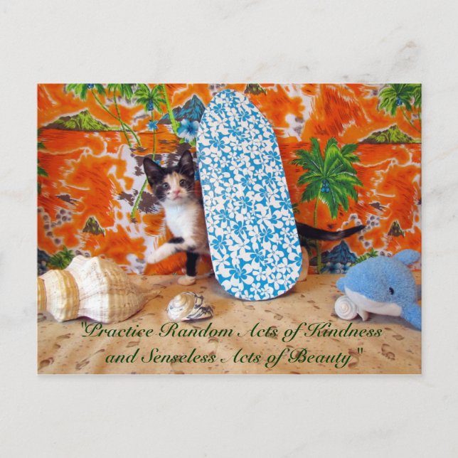 Random Acts of Kindness Postcard - Leilani's Dream (Front)