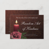 Random Acts of Kindness wallet Cards - (Front/Back)