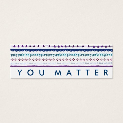 Random Acts of Kindness You Matter Cards