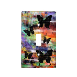 Random Butterflies Light Switch Cover
