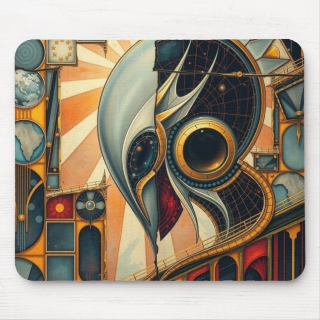 Random Cosmic Avenger Mouse Pad (Front)