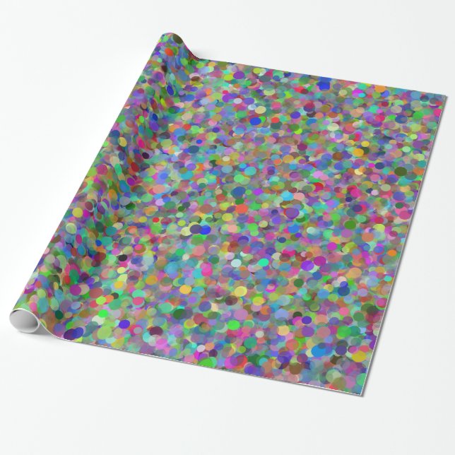 Random Dot Wrapping Paper (Unrolled)