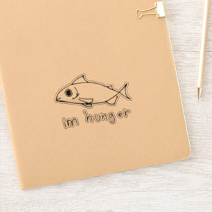 Random Fish Doodle Sticker