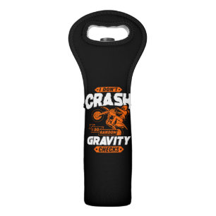 Random Gravity Checks - Motocross & Dirt Bike Wine Bag