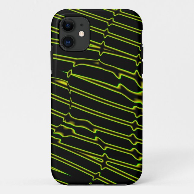 Random Green Case-Mate iPhone Case (Back)