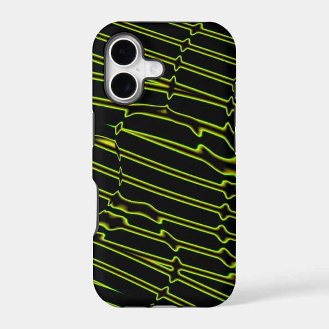 Random Green Iphone Case (Back)
