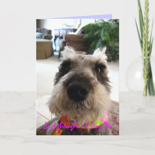 Random Hello Greeting Card (Front)