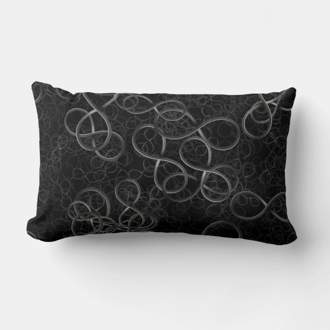 Random Infinity Symbol | Nerd Lumbar Pillow (Front)