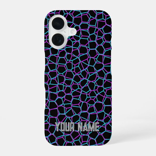 Random Lattice pattern -  Iphone Case (Back)