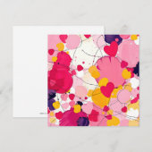 "Random Love Thoughts" - Colourful Abstract (Front/Back)