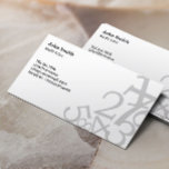 Random Numbers Math Tutor Business Cards<br><div class="desc">Random Numbers Math Tutor Business Cards.</div>