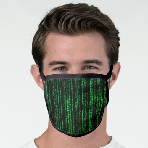 Random Numbers  _ Matrix Face Mask