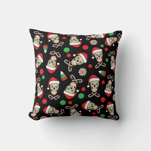 Random Sugar Skull Pillow