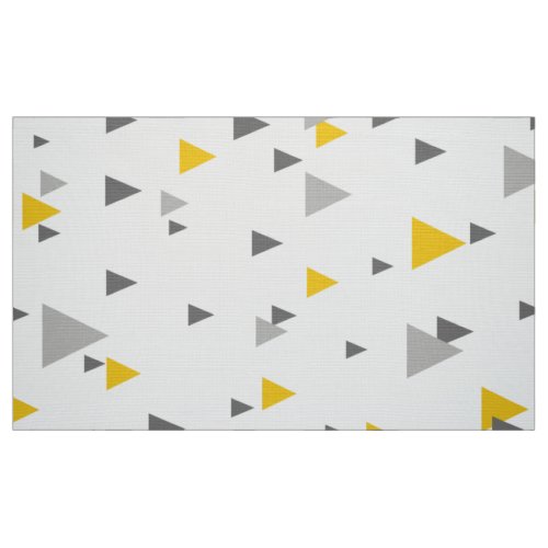 Random Triangles Modern Seamless Pattern Fabric