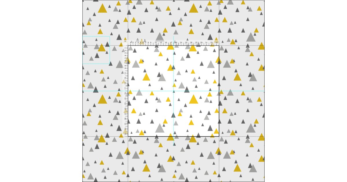 Random Triangles Modern Seamless Pattern Fabric | Zazzle