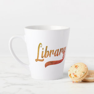 Random Varsity - Library Latte Mug